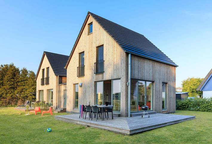 Bauernhof für 4 Personen, mit Balkon und Terrasse sowie Garten und Ausblick auf dem Darß