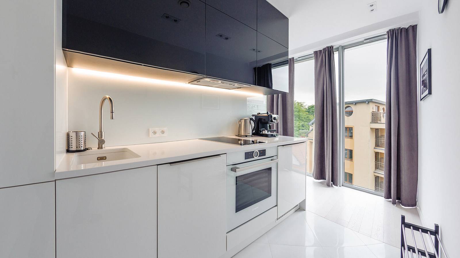 Cały apartament wypoczynkowy, Apartament wakacyjny dla 2 osób z balkon in Mielno, Powiat koszaliński