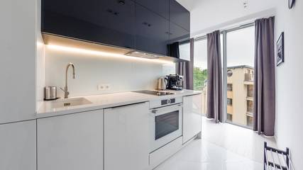 Ferienwohnung für 2 Personen, mit Balkon, mit Haustier in Mielno