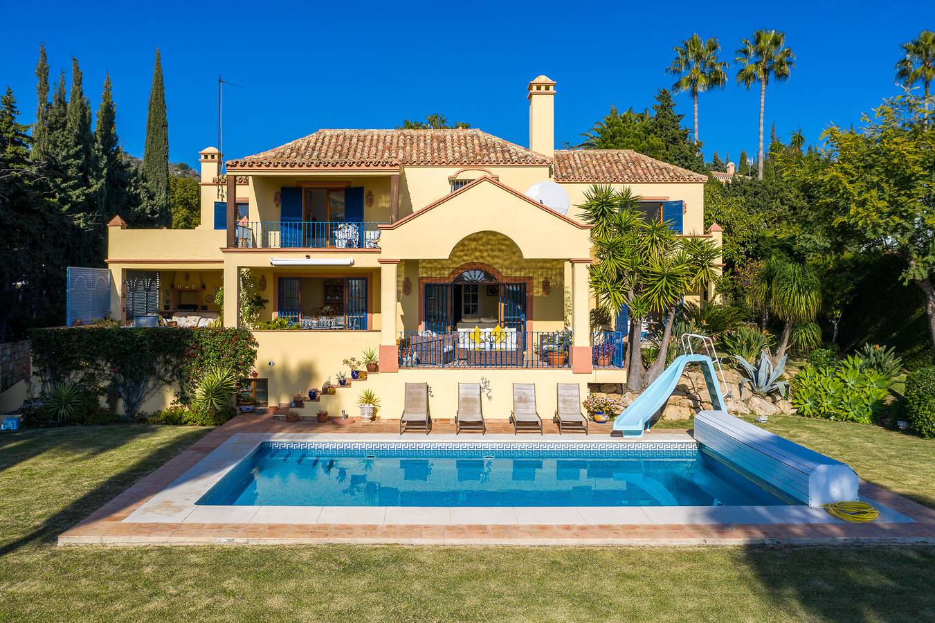 Villa Los Naranjos in Nueva Andalucia Golf Valley, Marbella