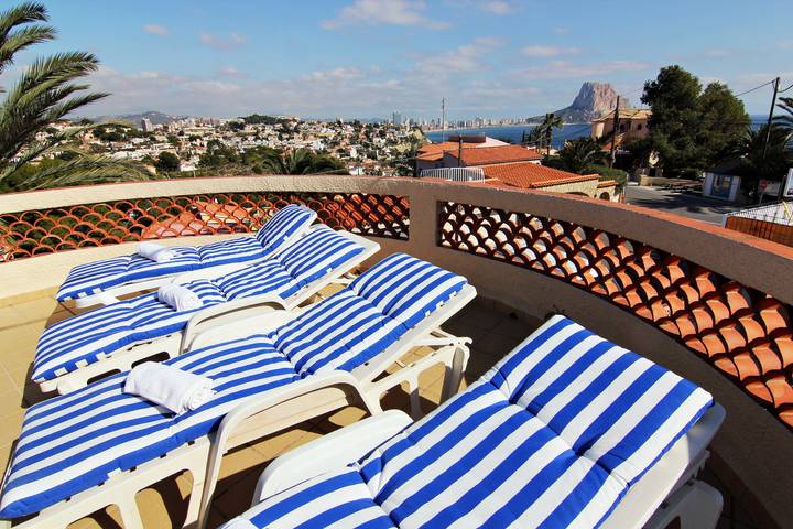 Villa für 4 Personen, mit Balkon und Garten in Calpe - 2