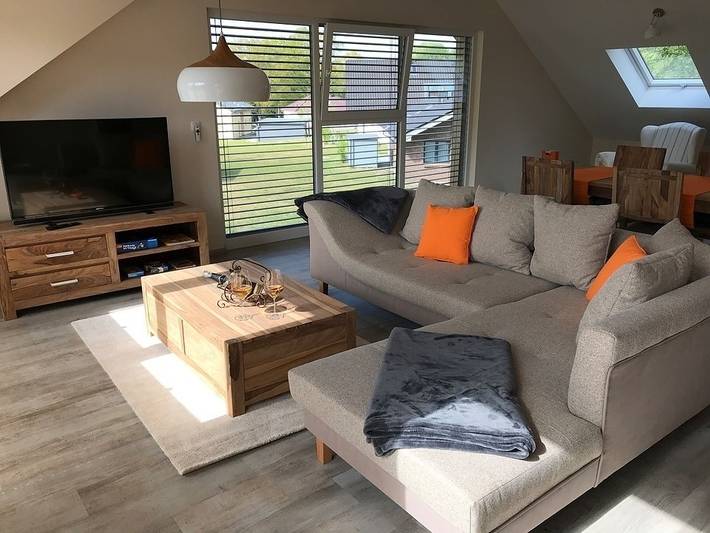 Ferienwohnung für 3 Personen, mit Sauna und Balkon in Lenz - 2