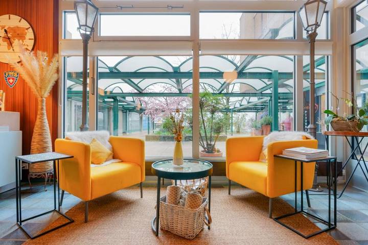 Hôtel pour 3 personnes, avec jardin