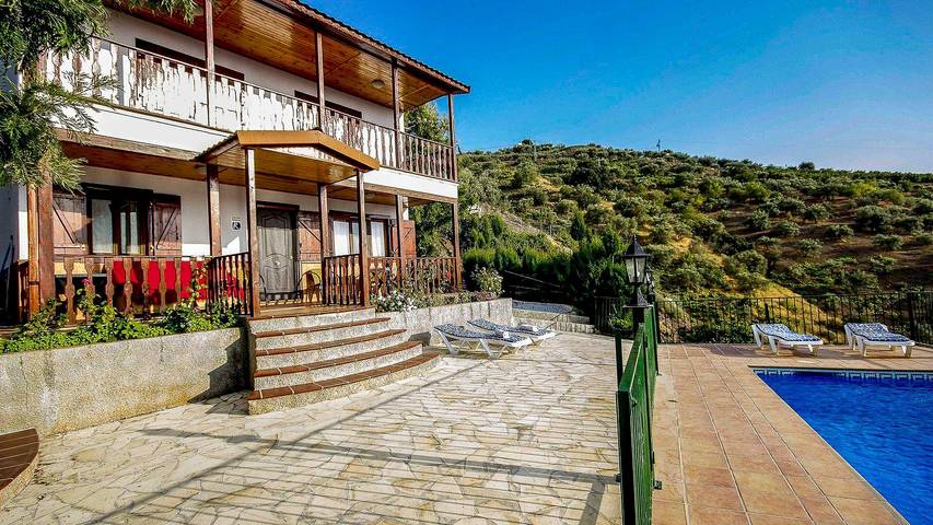Casa rural para 8 personas, con piscina y balcón/terraza en Sayalonga - 4