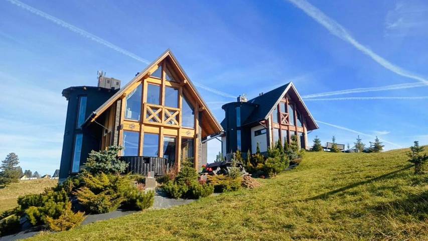 Apartament wakacyjny dla 10 osób, z sauna i jacuzzi oraz ogród w Gliczarów Górny