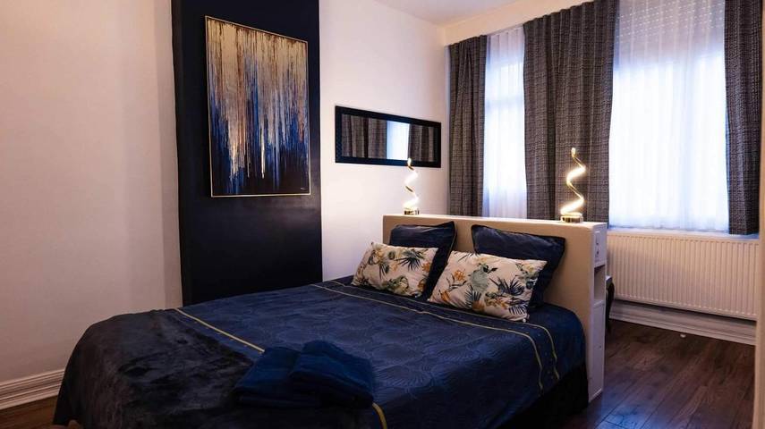 Chambre d’hôte pour 4 personnes, avec jardin dans Plage de Malo-les-Bains