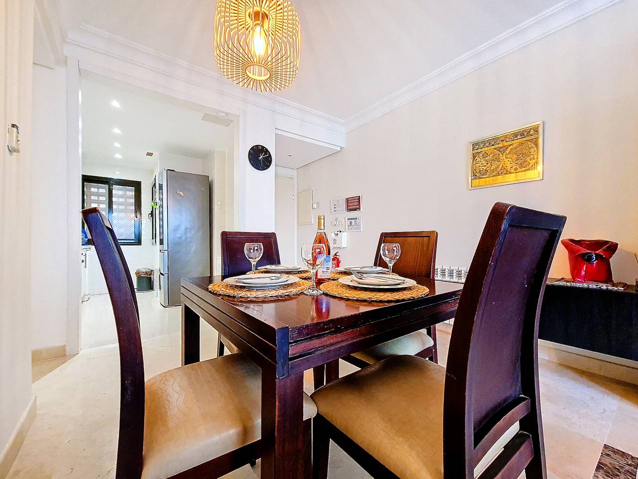 Hel leilighet, Ferieleilighet for 6 personer med terrasse in Roda Golf, San Javier