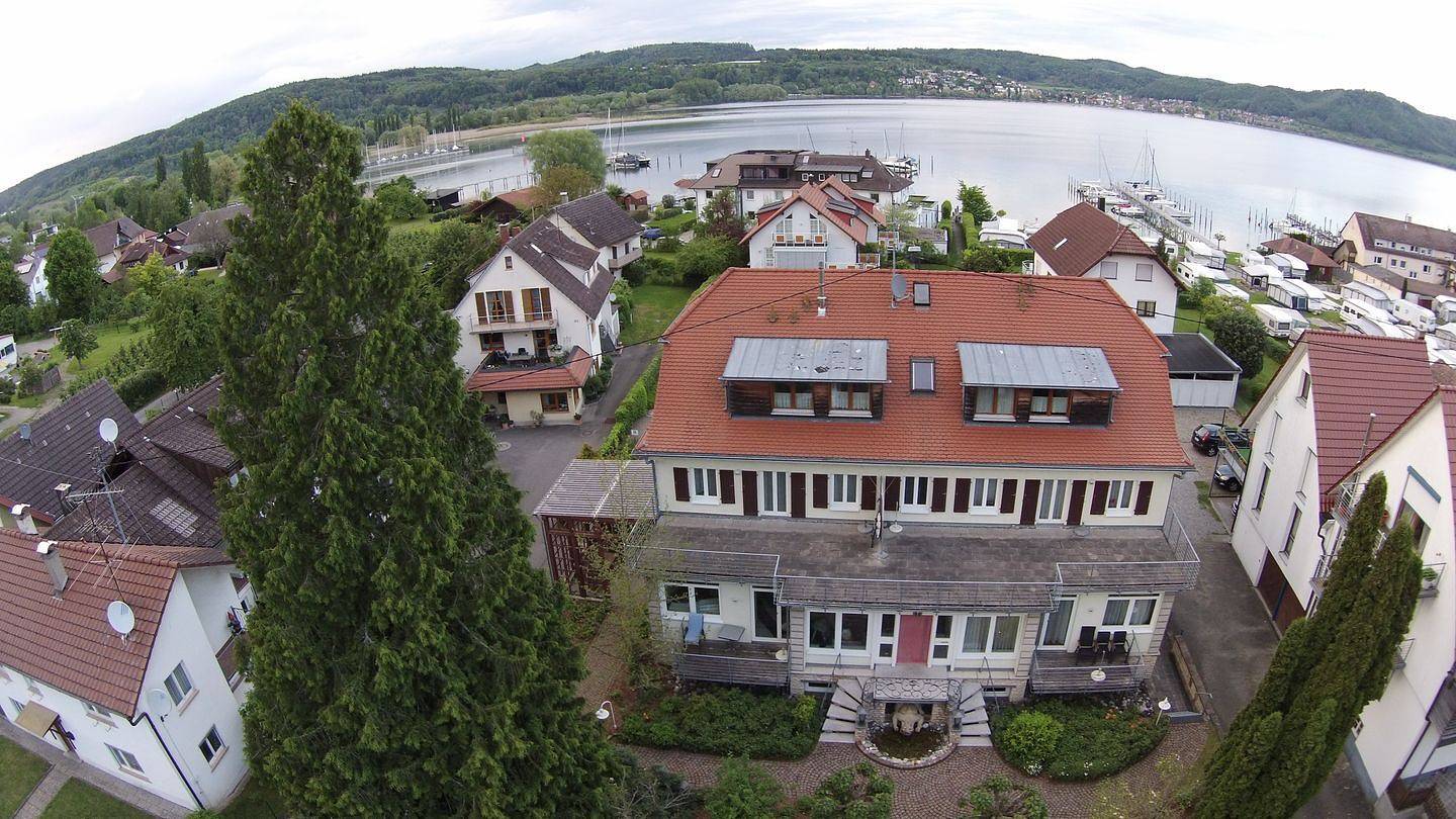 Ganze Wohnung, Bodensee genießen: Ferienresidenz  Seegarten Andrea mit privatem Zugang zum See in Bodman-Ludwigshafen, Schwäbische Alb Radweg Region