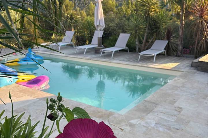 Maison de vacances pour 8 personnes, avec jardin et terrasse à La Valette-du-Var