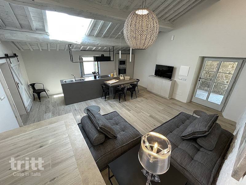 Tritt — In Stribugliano liegt diese wunderschöne Ferienwohnung für 4 Personen mit Swimmingpool in Arcidosso, Grosseto Provinz