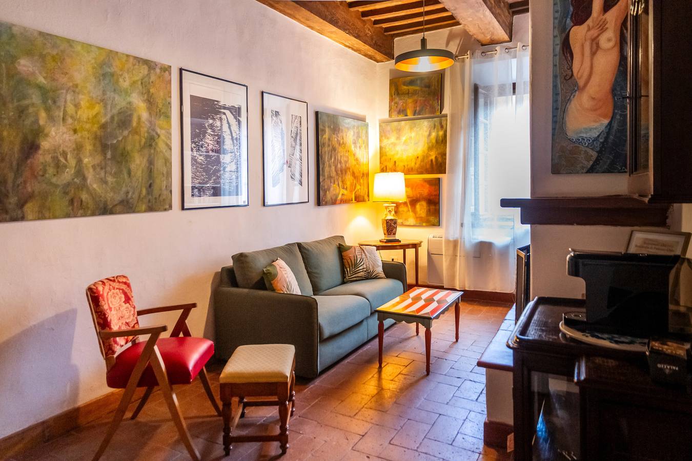 Bed and Breakfast 'Palazzo Ghio' con Wi-Fi y Aire Acondicionado in Scansano, Provincia de Grosseto