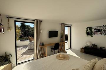 Villa pour 10 Personnes dans Saint-Paul-de-Vence, Région de Cannes, Photo 4