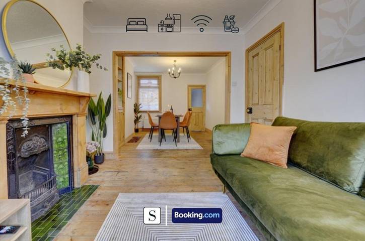 Casa de férias para 5 pessoas, com Terraço e Jardim em Bedford