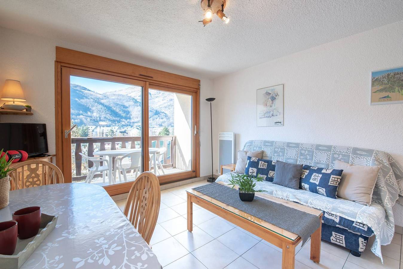 Estudio entero, Estudio para 4 personas con balcón in Saint-Lary-Soulan, Parque nacional de los Pirineos