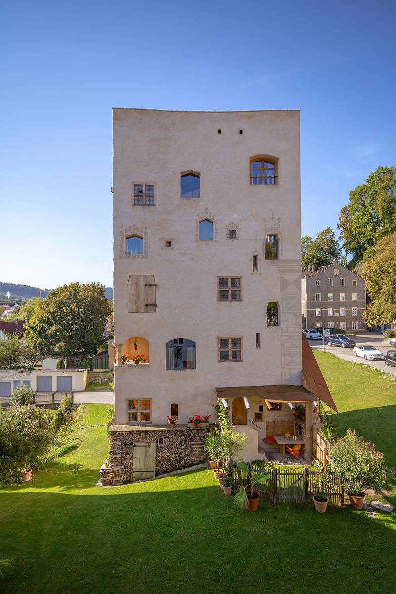 Ganze Ferienwohnung, Freiherrnstubn im Turm zu Schloss Schedling in Trostberg, Landkreis Traunstein