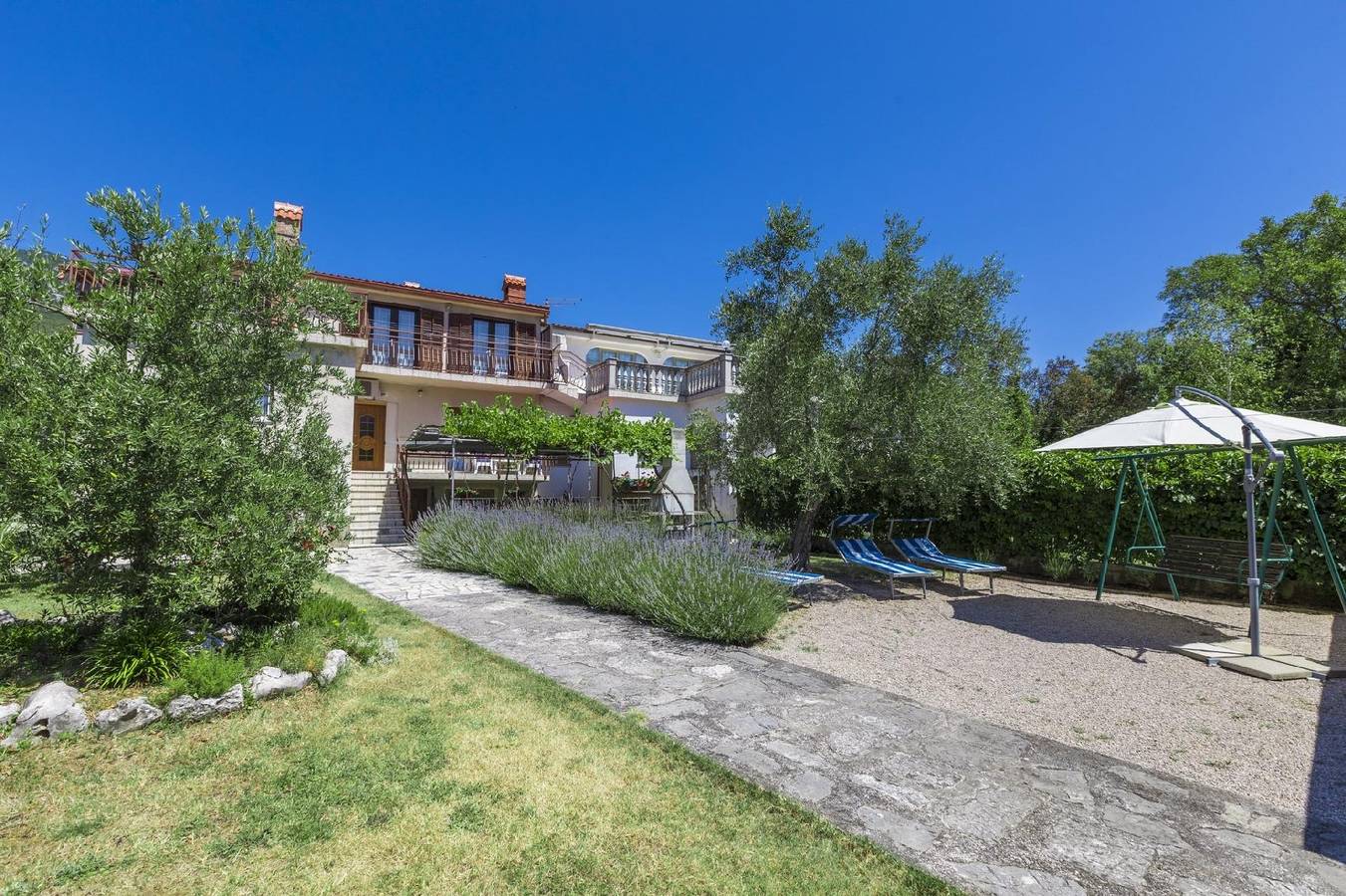 Geheel vakantieappartement, Apartment for 4 persons approx. 73 qm in Tribalj, Kvarner Bay (Crikvenica and the surrounding area) in Tribalj, Primorje-Gorski Kotar