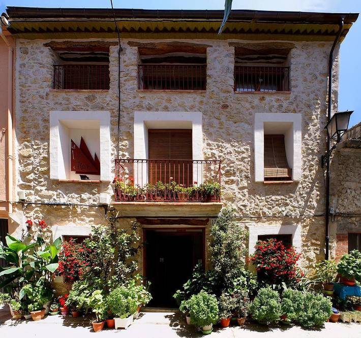 Casa rural para 16 personas, con Balcón y Terraza además de Jacuzzi y Vistas en Condado de Cocentaina