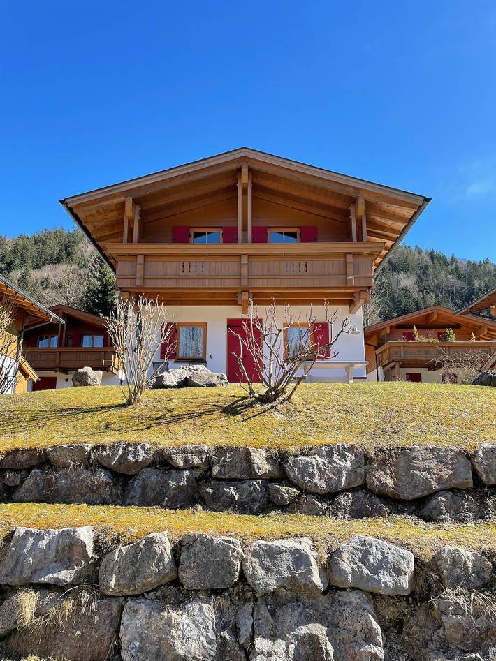 Ferienhaus Gollbichl - Ferienhaus Gollbichl 95 qm, mit zwei separaten Schlafzimmern, Terrasse und Balkon in Aschau im Chiemgau, Bayerische Alpen