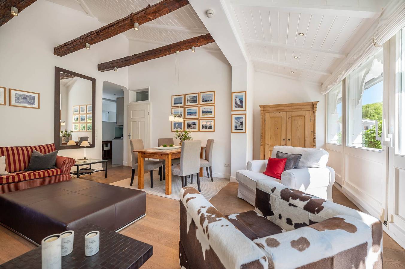 Ganze Wohnung, Apartment 'Die Stubnitz' mit Wintergarten mit Balkon-Effekt in Ostseebad Binz, Binz