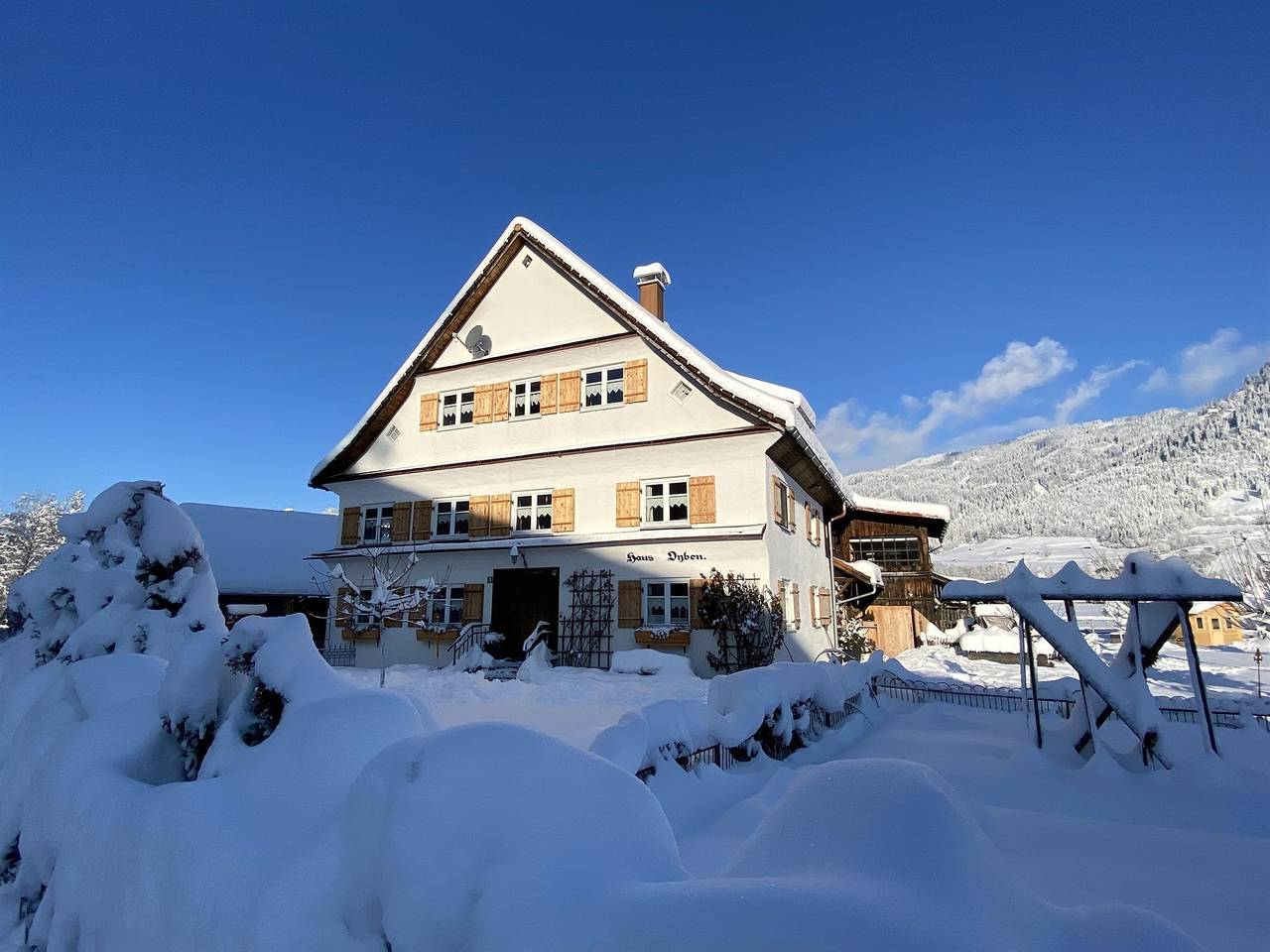 Ganze Ferienwohnung, Wohnung 2 in Bad Oberdorf, Bad Hindelang