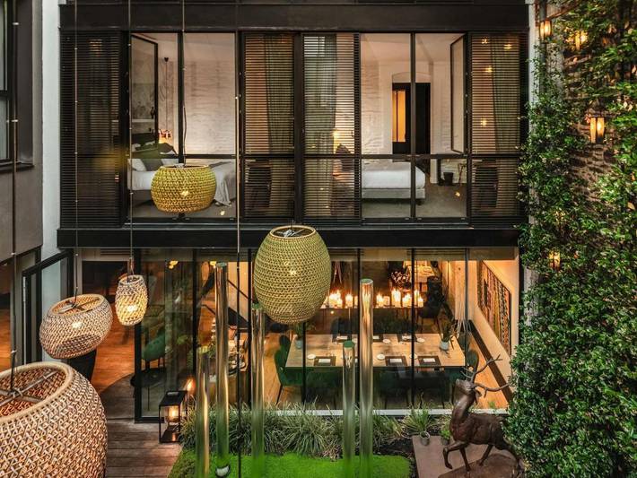 Hôtel pour 2 personnes, avec jacuzzi ainsi que sauna et jardin, animaux acceptés