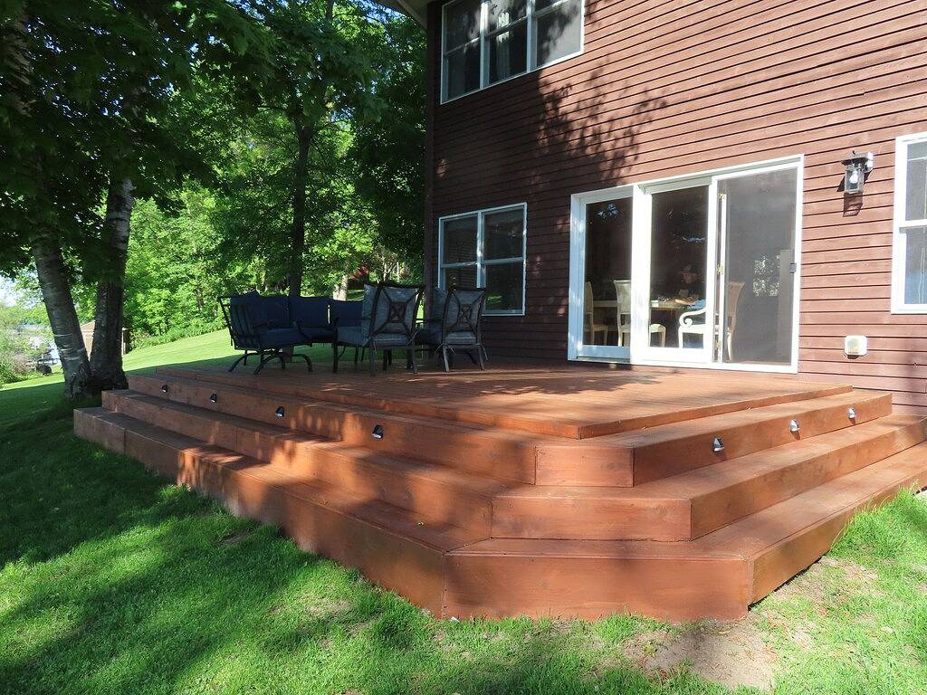 Wunderschön dekorierte Lake Home am Ufer des Rush Lake in der Nähe von Rush City in Chisago County