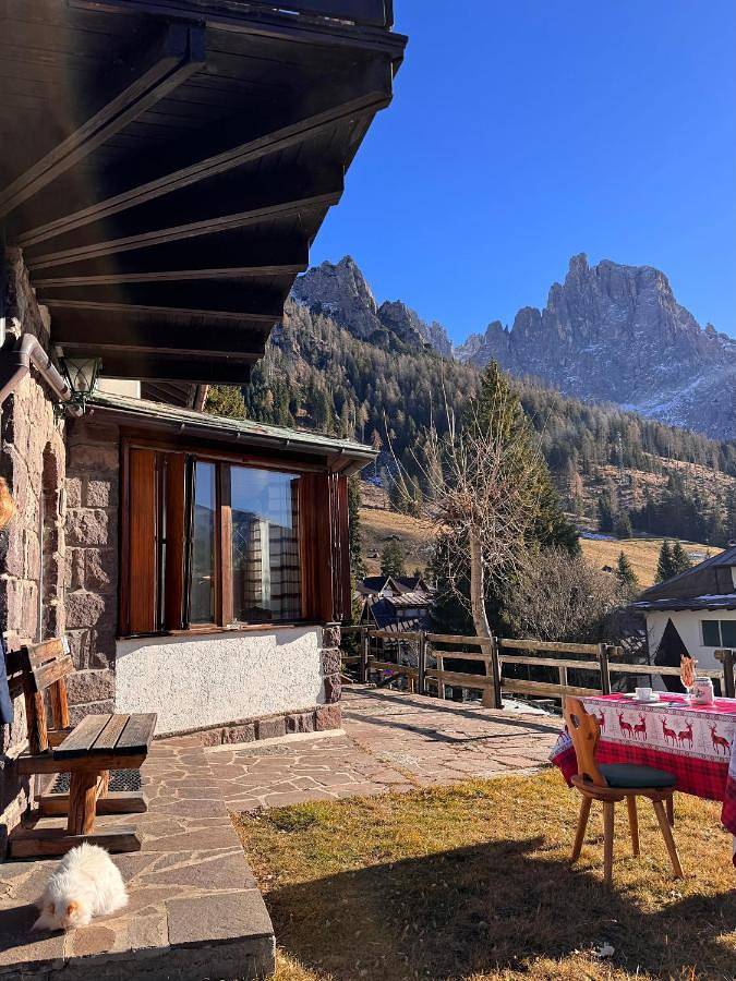 Gîte pour 6 personnes, avec vue et jardin, animaux acceptés à San Martino di Castrozza - 3