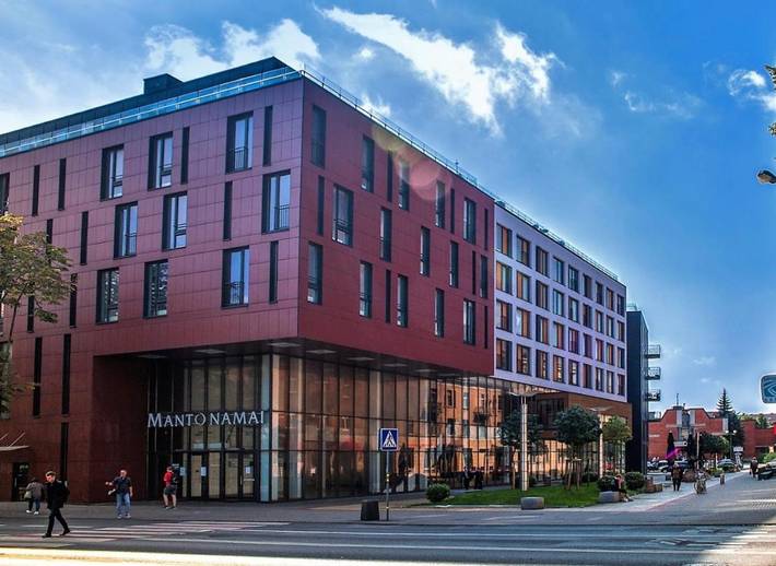 Apartament wakacyjny dla 4 osób, z taras i widok, zwierzęta dozwolone w Kłajpeda