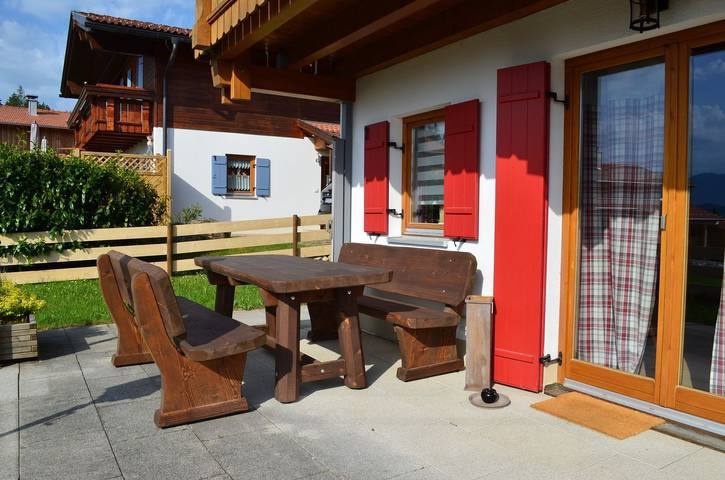 Ferienhaus für 6 Personen, mit Garten und Sauna sowie Ausblick, mit Haustier in Lechbruck am See - 3