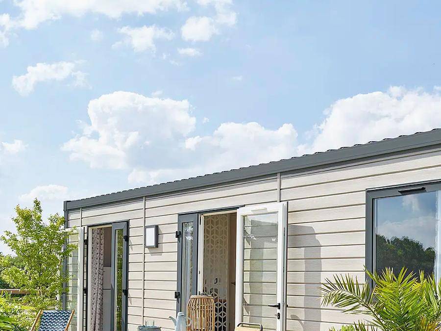 Flower Camping Saint Lambert - Mobilheim 6 personen - Grand Large Louisiana Premium in Millau, Parc naturel régional des Grands Causses