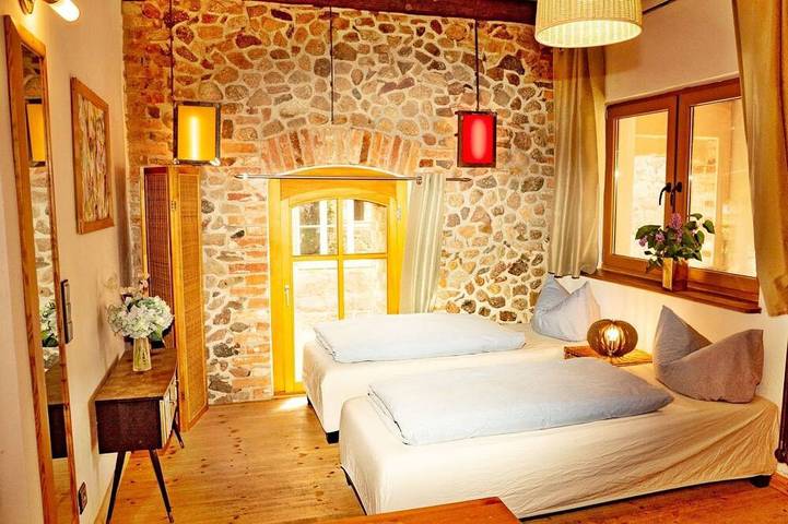 Ferienwohnung für 2 Personen, mit Garten