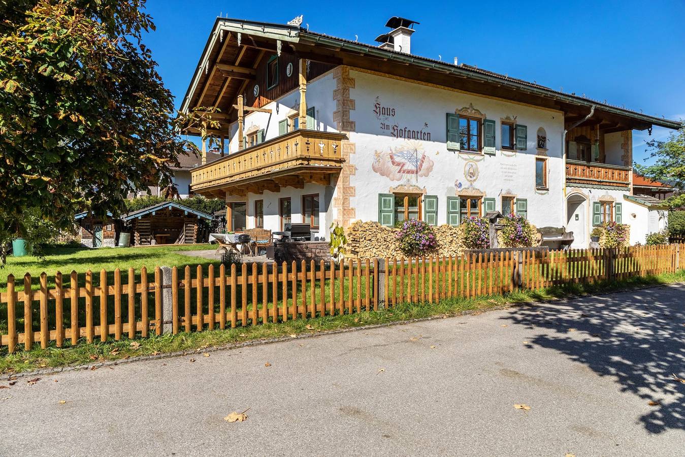Ganze Wohnung, Apartment 'Herzogstand' mit Bergblick, Balkon und Wlan in Krün, Bayerische Alpen