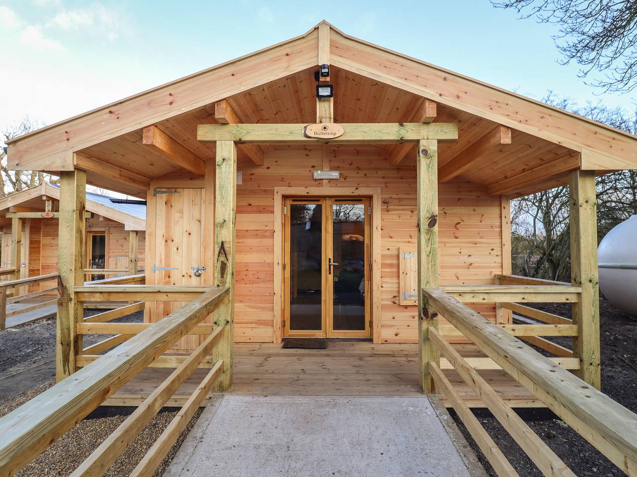 Lodge für 4 Personen mit Garten in Suffolk