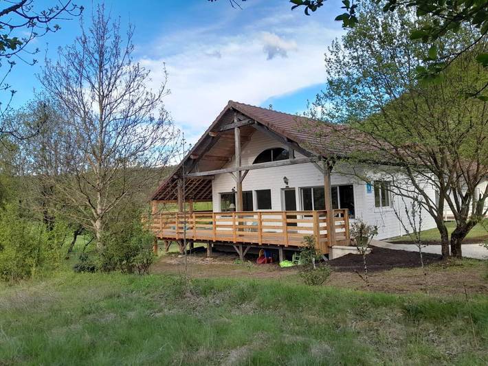 Chalet pour 6 personnes, avec vue et jardin, adapté aux familles