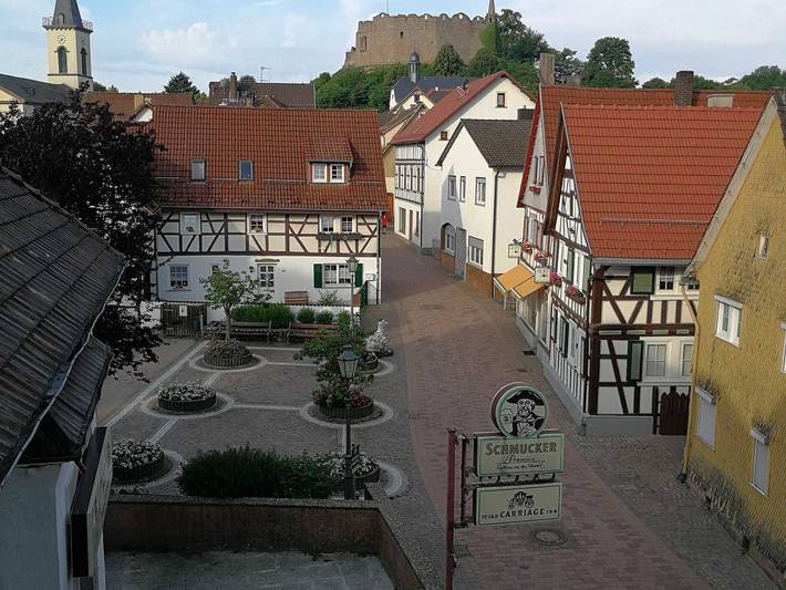 Ferienwohnung für 9 Personen, mit Garten und Balkon, mit Haustier in Lindenfels