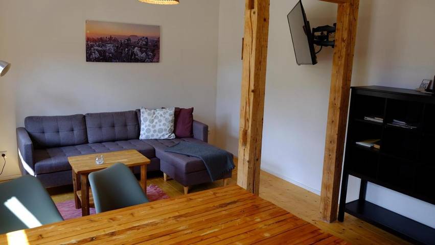 Ferienwohnung für 4 Personen, mit Ausblick in Rosenthal-Bielatal - 3