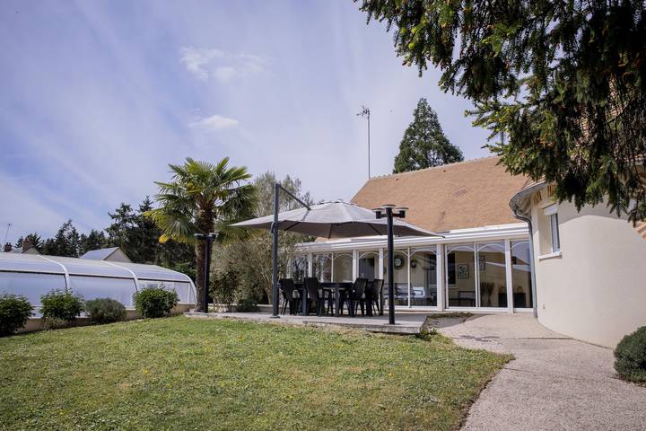 Maison de vacances pour 15 personnes, avec Jardin dans Sologne
