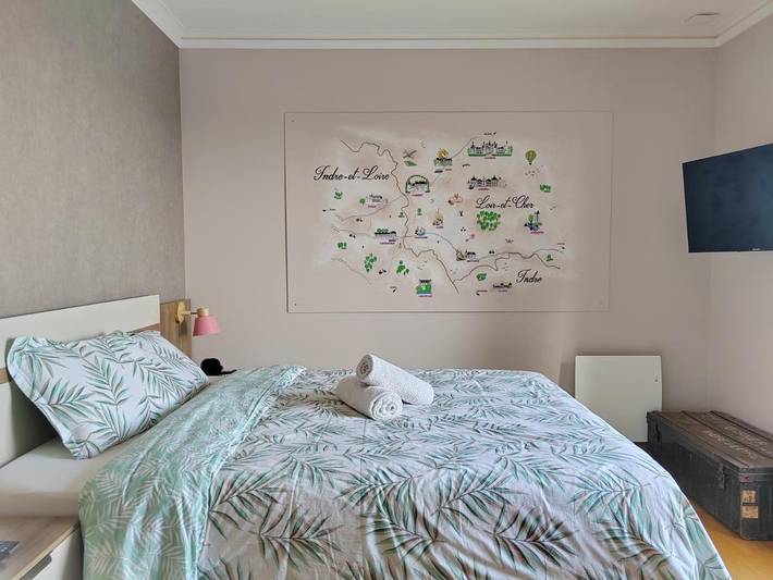 Maison de vacances pour 3 personnes, avec jardin et vue