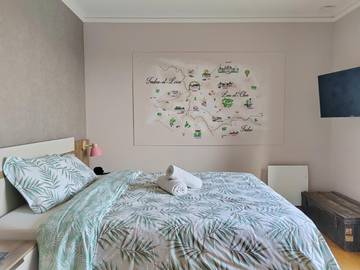 Gîte pour 3 personnes, avec vue et jardin à Saint-Romain-sur-Cher