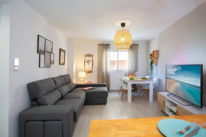 Apartamento de férias para 5 pessoas, com terraço em Valência
