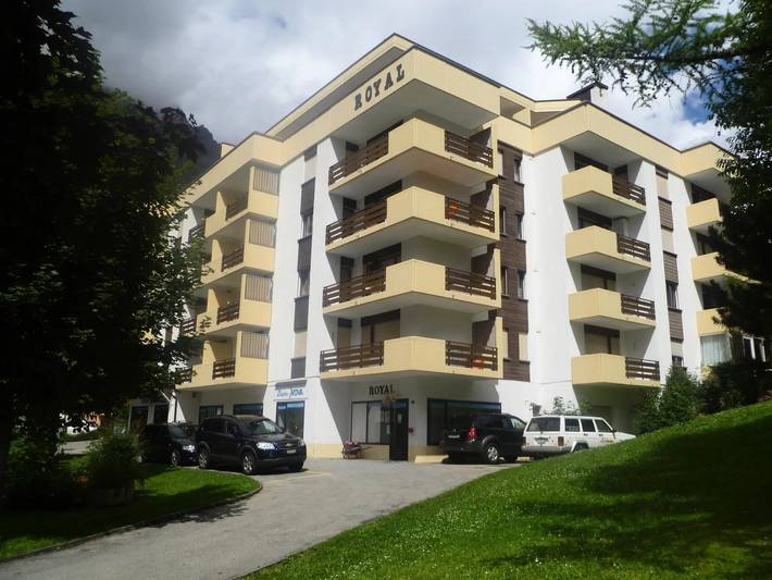 Ferienwohnung für 4 Personen, mit Terrasse in Leukerbad