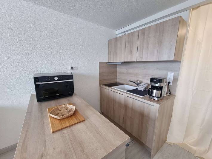 Estudio entero, Encantador Estudio Renovado 4 Pers, Balcón Sur, Cerca de la Estación in Saint-Michel-de-Chaillol, Parque Nacional de los Ecrins