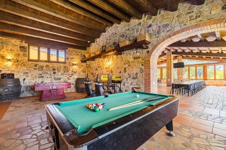 Grande Villa, 15 chambres - Piscine Xxl - Salle de Jeux- Costa Brava & Barcelone in Sils, Province de Gérone