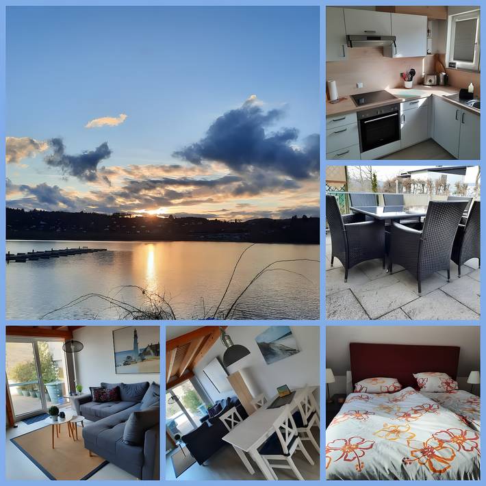 Ferienhaus für 4 Personen, mit Seeblick am Edersee