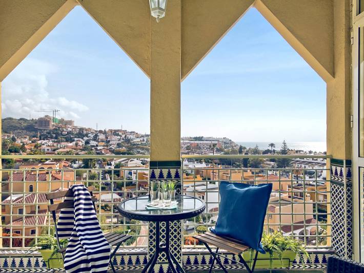 Appartamento per 4 persone, con Terrazza e Giardino nonché Piscina a La Cala del Moral
