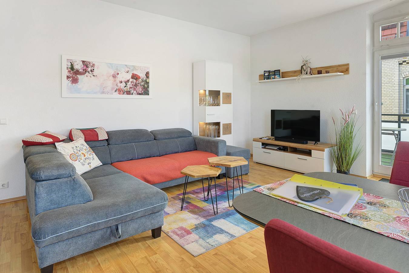 Geheel appartement, Appartement 'Ferienwohnung Glück Auf' met Balkon en Wifi in Zwickau (stad), Chemnitz (region)