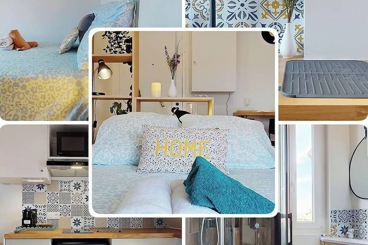 Ganze Wohnung, Twin 1 & 2 Studios Metro Paris Disney Wifi Rer A in Vincennes, Val-de-Marne