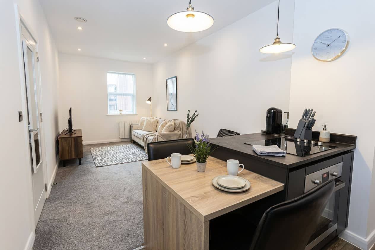 Appartement entier, Modern Bolton Apartment in the Heart of Town in Bolton, Grand Manchester