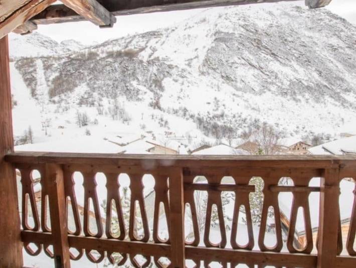 Apartamento entero, Apartamento 'Le Bouvreuil Ouille Du Midi' con vistas a la montaña in Bonneval-sur-Arc, Región de Saint-Jean-de-Maurienne