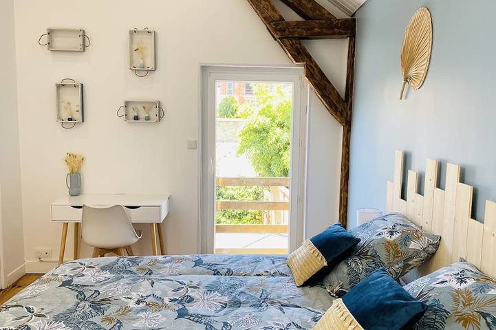 Quiet house with garden and terrace in Fécamp, Le Havre region